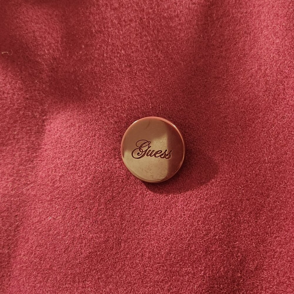 Women's Guess Wool Peacoat - Pink - L - Picture 6 of 6